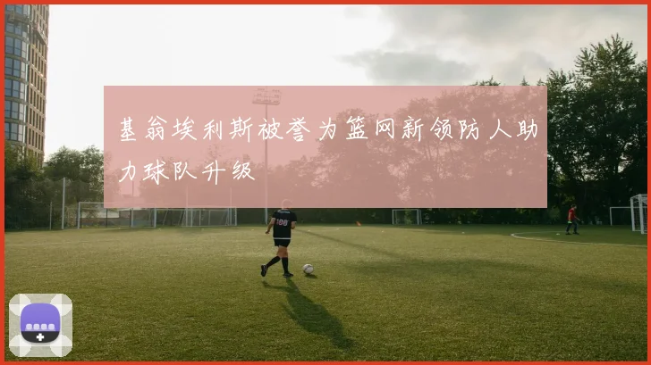 基翁埃利斯被誉为篮网新领防人助力球队升级